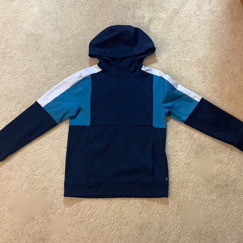 Boys Xersion Pull Over Hoodie 10/12 Navy